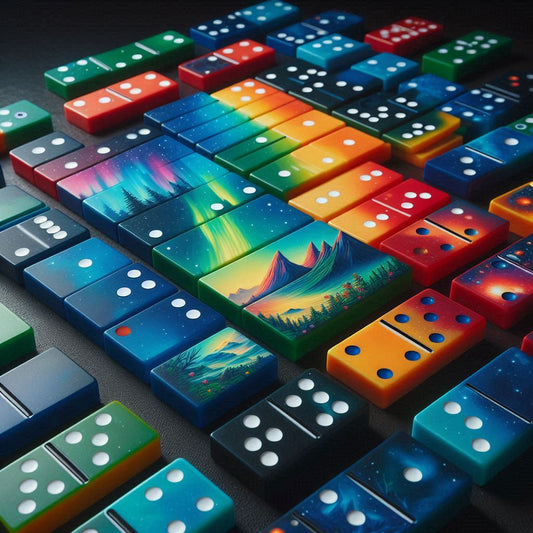 Custom Domino Sets w/Case